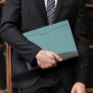 Microsoft Surface Pro 10/9 Black Cloth Texture Leather Tablet Case - 8