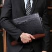Leather Laptop Case for Microsoft Surface Book 3/2/1 13.5" - Black Brown - 8