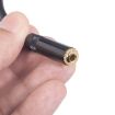 3.5mm Female to Dual XLR 3pin Male Audio Cable 30cm Red Black - 3