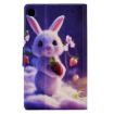 Samsung Galaxy Tab A 8.0 2019 TPU Leather Case - Strawberry Bunny - 3