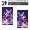 Samsung Galaxy Tab A 8.0 2019 TPU Leather Case - Strawberry Bunny - 6