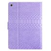 Samsung Galaxy Tab A7 10.4 2020 Purple Crocodile Leather Case - 3