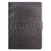 Samsung Galaxy Tab A8 Black Crocodile Texture Leather Tablet Case - 2