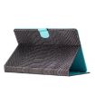7" Tablet Case - Black Crocodile Texture Leather Cover - 4