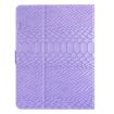 Purple Crocodile Texture Leather Case for 8" Tablets - Solid Color - 3