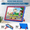 Samsung Galaxy Tab A8 10.5 2021 Shockproof Case Blue+Red Silicone+PC - 3