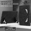 Samsung Galaxy Tab A8 10.5 2021 Shockproof Silicone PC Case Black - 4