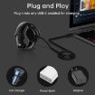 Google Pixel Watch Magnetic Charging Cable, USB Port, 1m, Black - 6