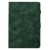 8" Green Tower Embossed Leather Tablet Case for Tablets - 2