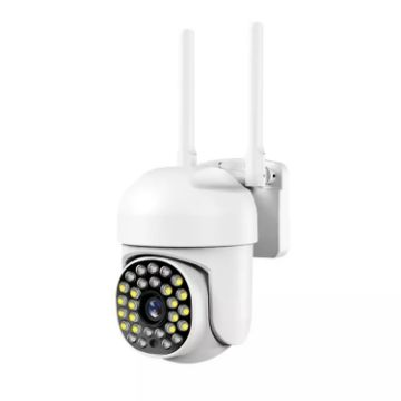 A13 1080P Smart PTZ Camera with 28 Lights & Two-way Voice Intercom - 1