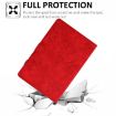 Samsung Galaxy Tab A 8.0 T350 Red Leather Embossed Tablet Case - 6