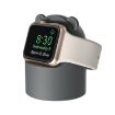 Apple Watch Silicone Charging Holder (Grey) - No Charger Included - 1