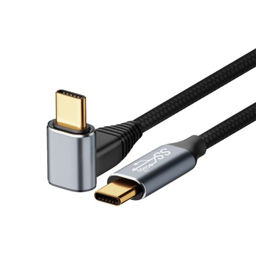 Steam Deck Gen2 100W USB-C Male to Male Curved Data Cable 1m - 1