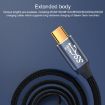 Steam Deck Gen2 100W USB-C Male to Male Curved Data Cable 1m - 4