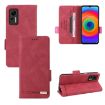 Ulefone Note 14 Red Leather Phone Case with Magnetic Clasp - 1