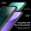 Xiaomi 14 Ultra Armor Clear TPU Hard PC Phone Case - Matte Black - 3