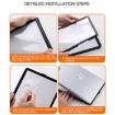 Samsung Galaxy Tab A7 10.4 Shockproof 360 Case - Full Body Black - 6