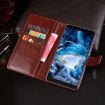 Ulefone S1 Dark Blue Leather Case with Holder, Card Slots & Wallet - 6