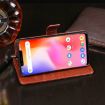 Ulefone S10 Pro Brown Leather Flip Case with Holder & Card Slots - 5