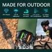 PG333 1.91" Waterproof Smart Sports Watch with Heart Rate & BP Monitor Orange - 7
