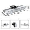 4 in 1 Car Grille Flash Lights, 16 LEDs, Wireless Remote, Red Warning - 3