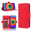 Ulefone Note 14 Red Leather Phone Case with Card Slots - 1