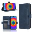 Ulefone Note 14 Blue Leather Phone Case with Card Slots - 1