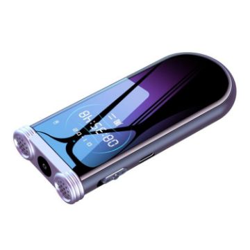 JNN V20 1080P HD Video Recorder, Motion Detection, 128G, Silver Black - 1