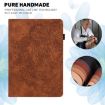 Peacock Embossed Leather Case for Samsung Galaxy Tab A 9.7 T550/T555 Brown - 5