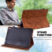 Peacock Embossed Leather Case for Samsung Galaxy Tab A 9.7 T550/T555 Brown - 8