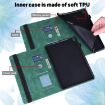 Samsung Galaxy Tab A 9.7 T550/T555 Peacock Leather Case - Green - 9
