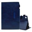 Samsung Galaxy Tab A8 10.5 2021 Suede Leather Case Blue - 1