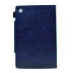 Samsung Galaxy Tab A8 10.5 2021 Suede Leather Case Blue - 3