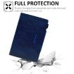 Samsung Galaxy Tab A8 10.5 2021 Suede Leather Case Blue - 4