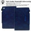 Samsung Galaxy Tab A8 10.5 2021 Suede Leather Case Blue - 6