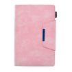 Samsung Galaxy Tab A7 10.4 Suede Magnetic Leather Case Pink - 2