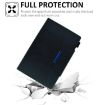 Samsung Galaxy Tab A 8.0 2019 Suede Leather Case with Magnetic Clasp - 4
