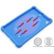 TCL 10 Tab Max 10.36" Blue Silicone Tablet Case with Invisible Bracket - 5