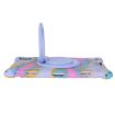 TCL 10 Tab Max 4G Silicone Protective Case - Purple Tablet Cover - 4