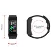 H21 1.14" Smart Watch: Temp Measure, Bluetooth Call, Voice Control - 3