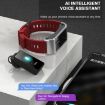 H21 1.14" Smart Watch: Temp Measure, Bluetooth Call, Voice Control - 5