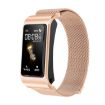 H21 Gold Smart Watch 1.14" Steel Band, Temp Measure, Bluetooth Call - 2