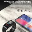 H21 Smart Watch: 1.14" Leather Band, Earphone, Temp & Bluetooth Call - 8