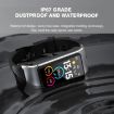 H21 Smart Watch: 1.14" Leather Band, Earphone, Temp & Bluetooth Call - 9