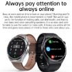 HDT 3 Max 1.6" Steel Band Smart Watch IP67 Waterproof Bluetooth/NFC Black - 5