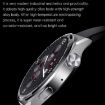 HDT 3 Max 1.6" Leather Band IP67 Waterproof Smart Watch with Bluetooth/NFC - 9