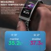 K20 Smart Watch 1.14" Leather Band, Detachable Earphone, Waterproof - 5