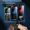 K20 Smart Watch 1.14" Leather Band, Detachable Earphone, Waterproof - 7