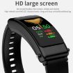 K50 1.08" Steel Band Smart Watch IP67 Waterproof Bluetooth Call Black - 7