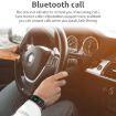 K50 1.08" Steel Band Smart Watch IP67 Waterproof Bluetooth Call Silver - 5